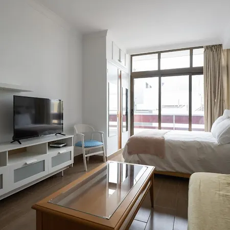 Estudio Con Vistas Al Mar En Las Canteras Las Palmas / Gran Canaria Exterior foto