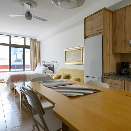 Estudio Con Vistas Al Mar En Las Canteras Las Palmas / Gran Canaria Exterior foto